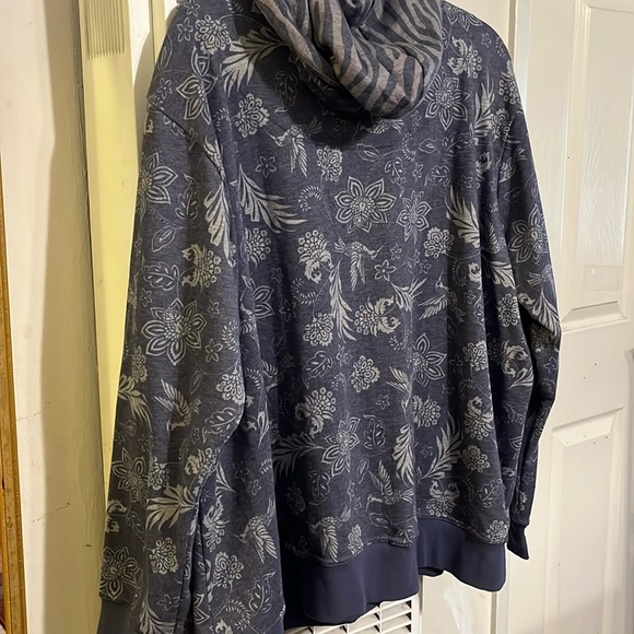 NWT Johnny Was Bluma Modern Zip Up Hoodie - Picture 5 of 13